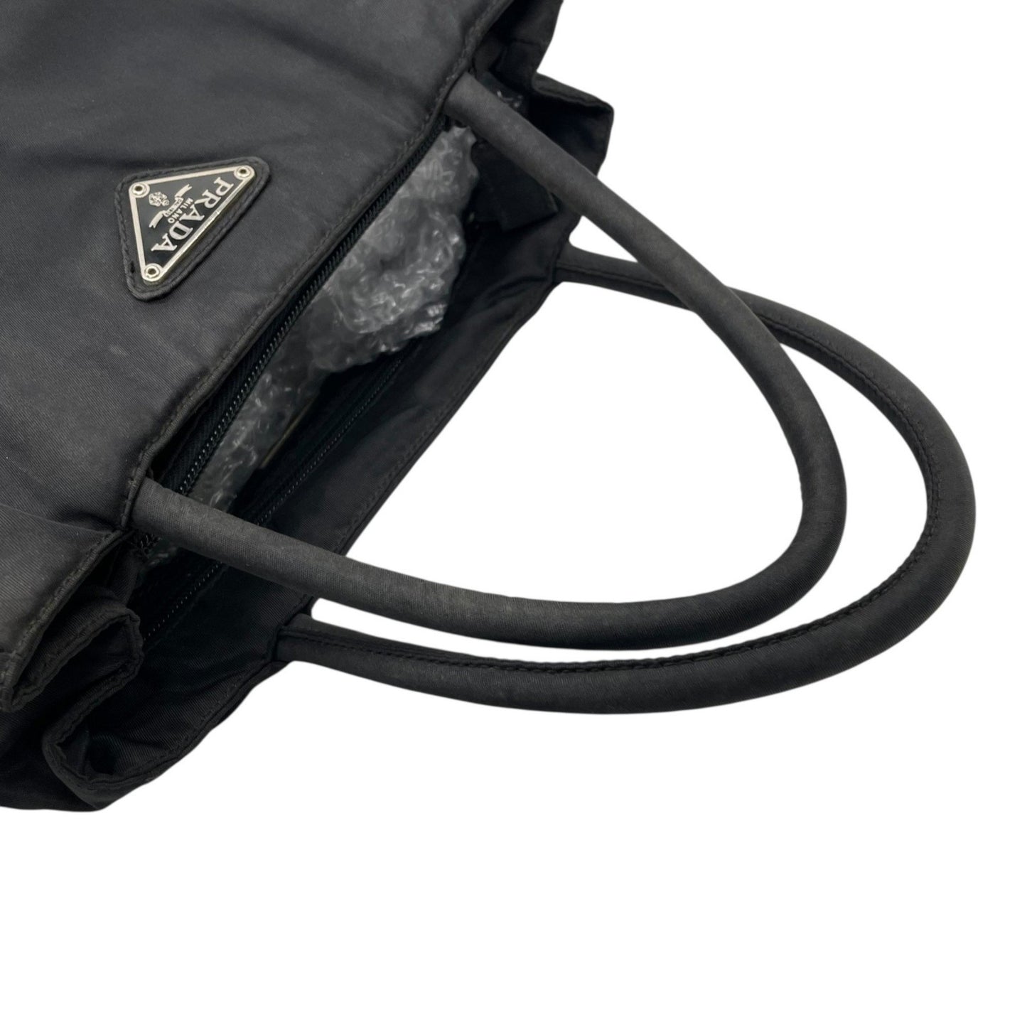 Prada Nylon Black Handbags