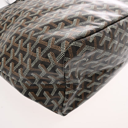 Goyard Pvc Black Tote Bags