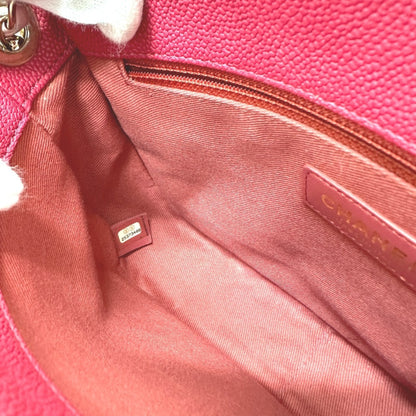Chanel Calfskin Pink Shoulder Bags