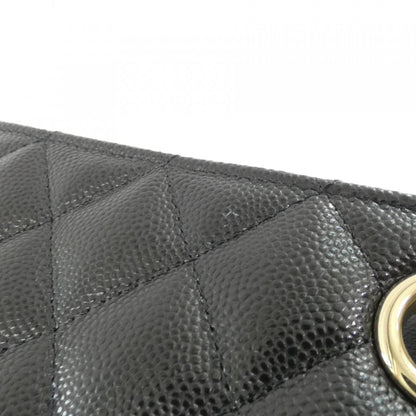 Chanel Calfskin Black Shoulder Bags
