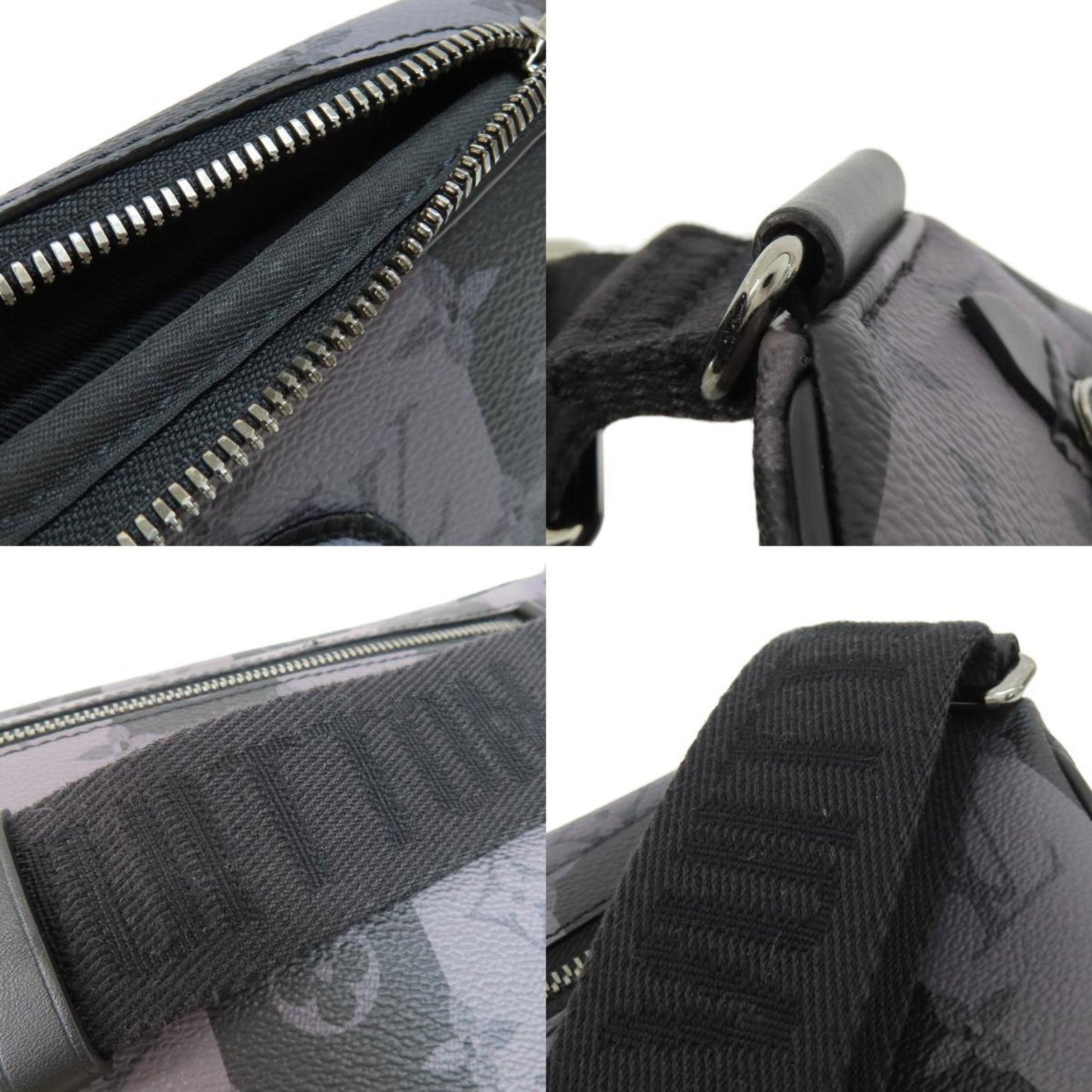 Louis Vuitton Monogram Canvas Black Crossbody Bags