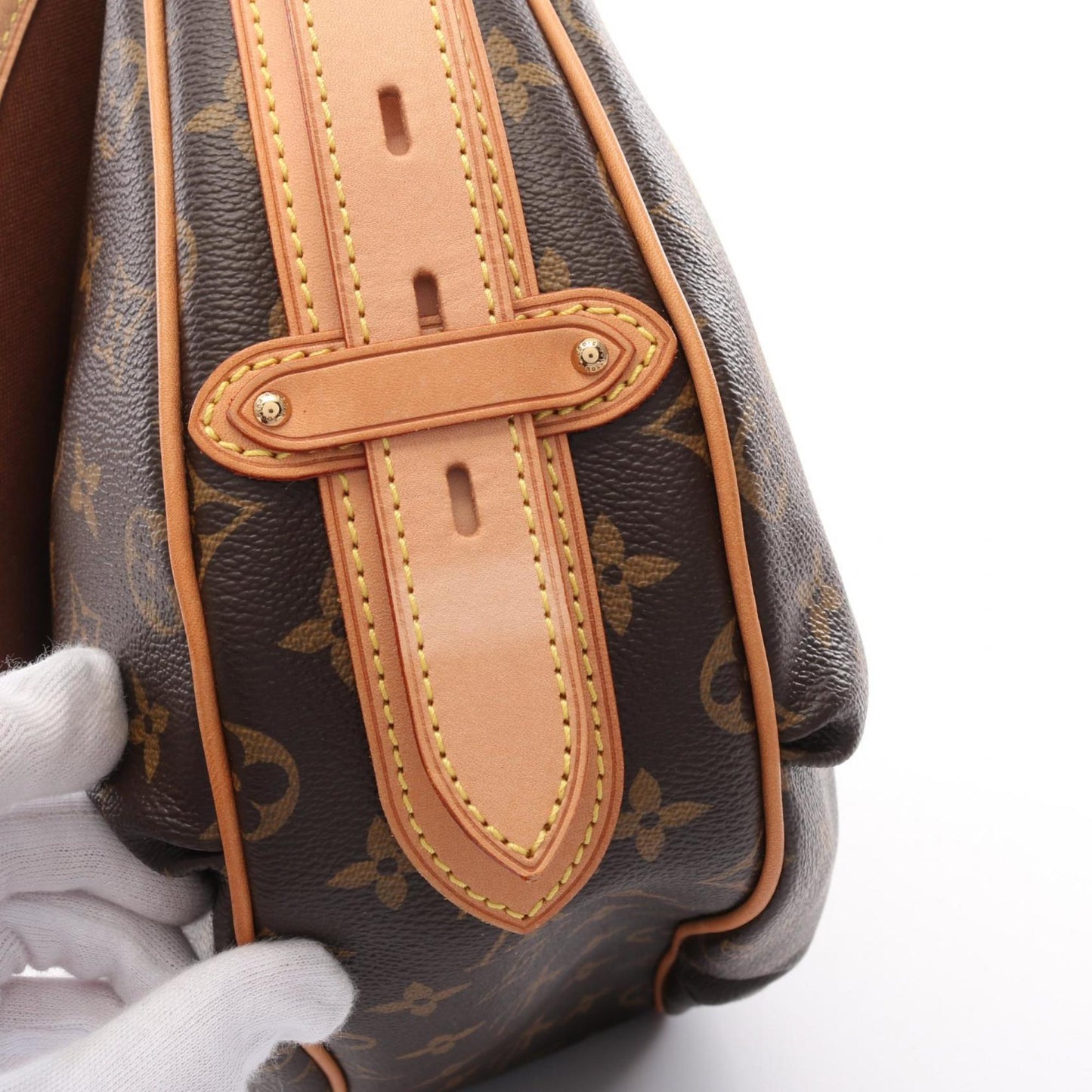 Louis Vuitton Monogram Canvas Brown Shoulder Bags