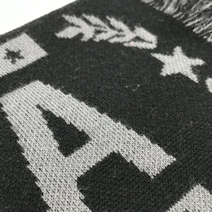 Balenciaga Wool Black Scarves
