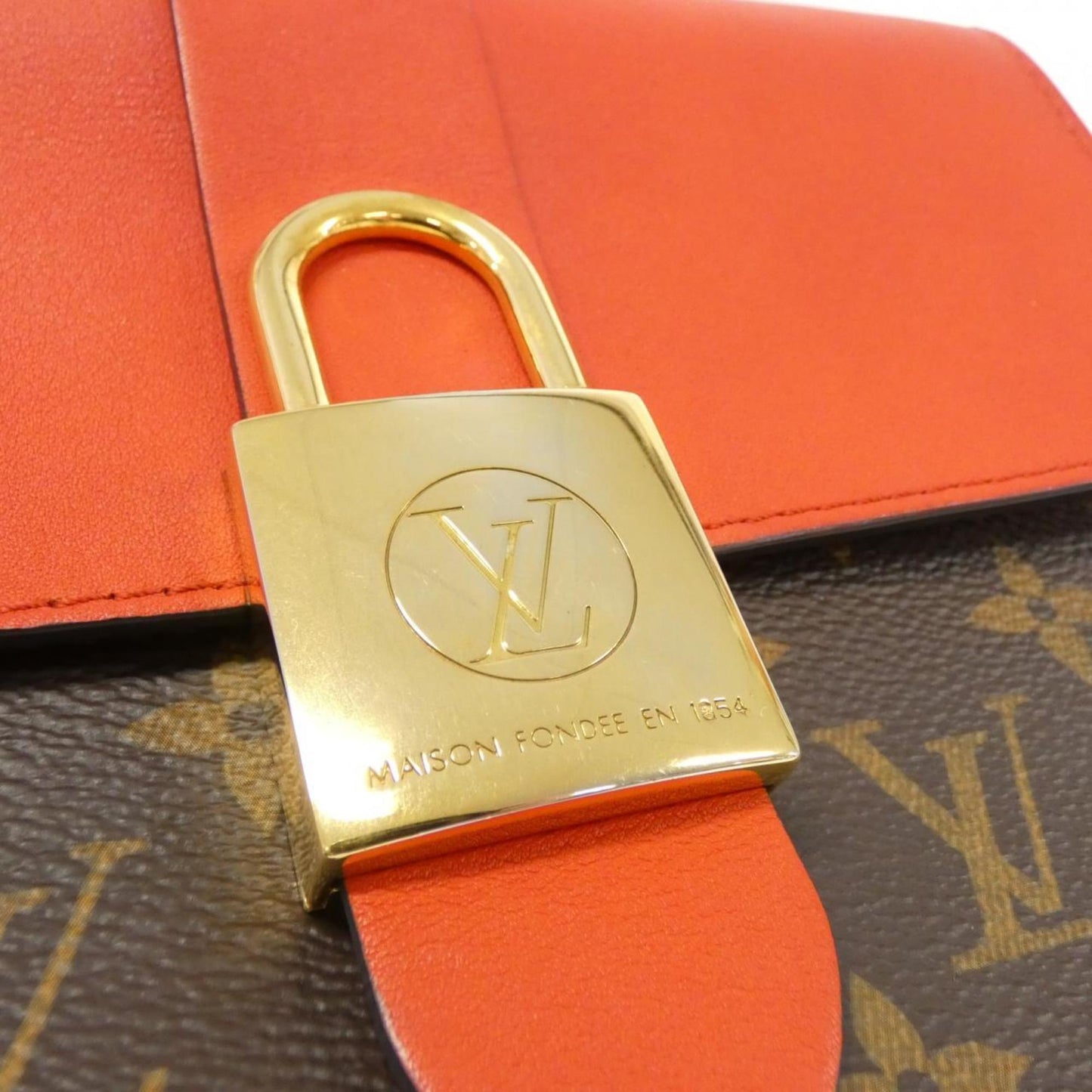 Louis Vuitton Coated Canvas Brown Handbags