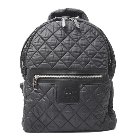 Chanel Nylon Black Backpacks