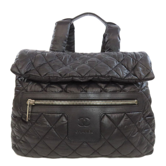 Chanel Nylon Black Backpacks