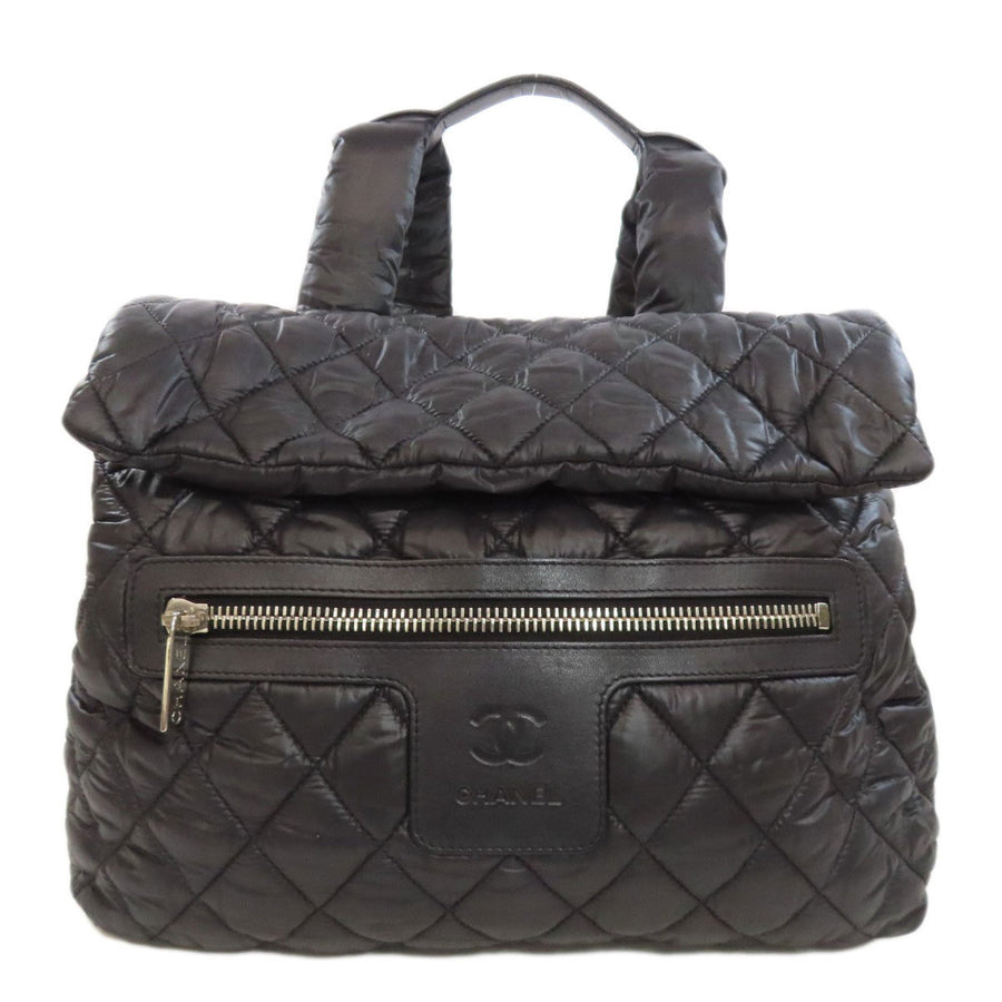 Chanel Nylon Black Backpacks