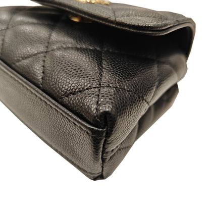 Chanel Calfskin Black Backpacks