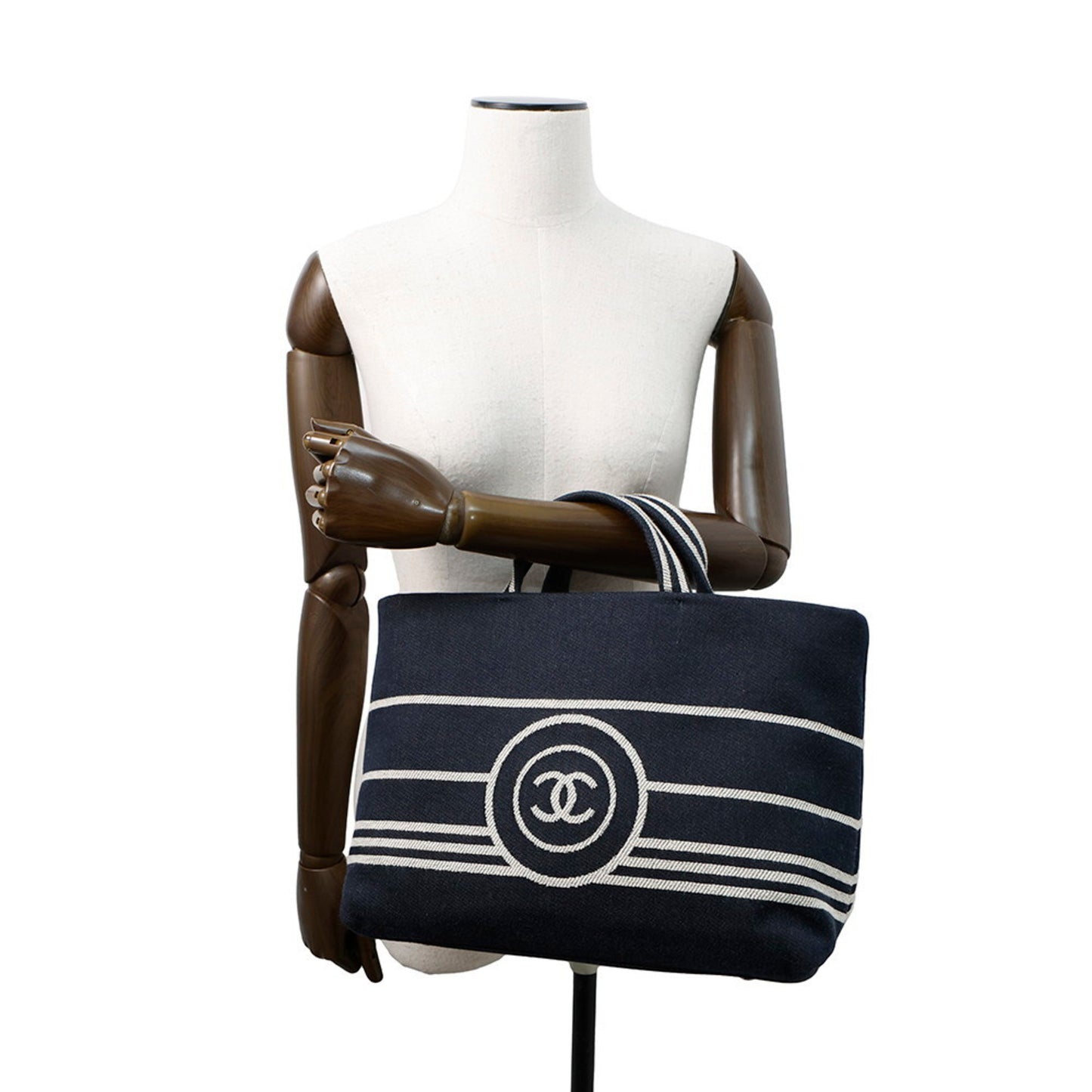 Chanel Denim Blue Tote Bags
