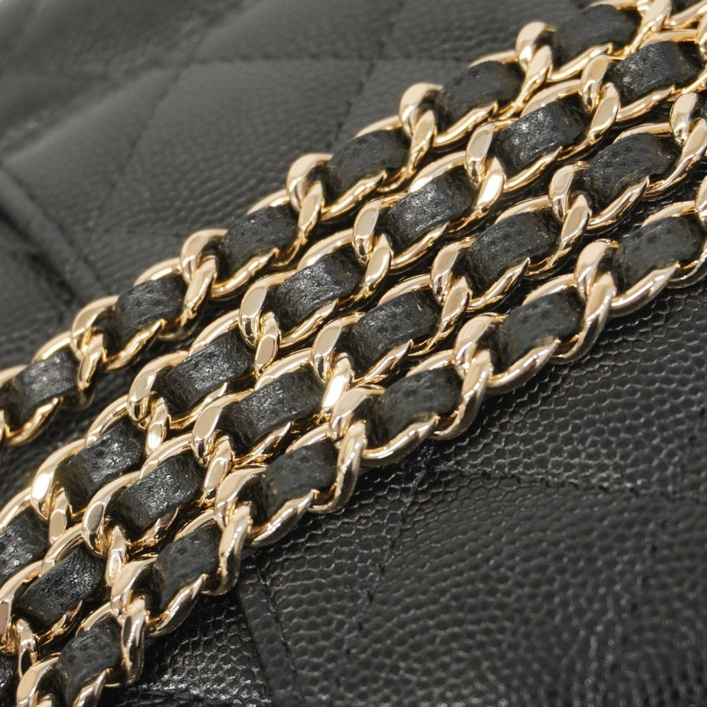 Chanel Calfskin Black Handbags