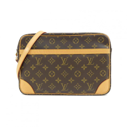 Louis Vuitton Coated Canvas Brown Shoulder Bags