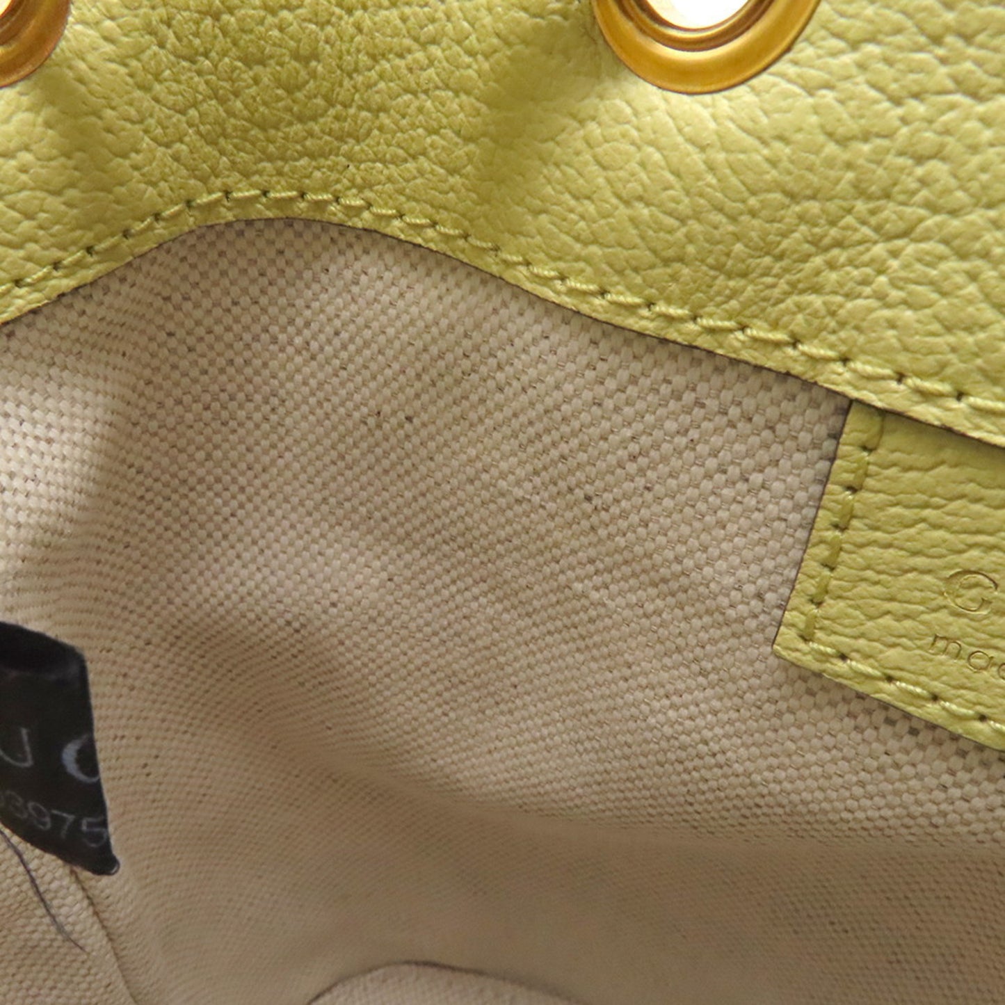 Gucci Canvas Yellow Shoulder Bags