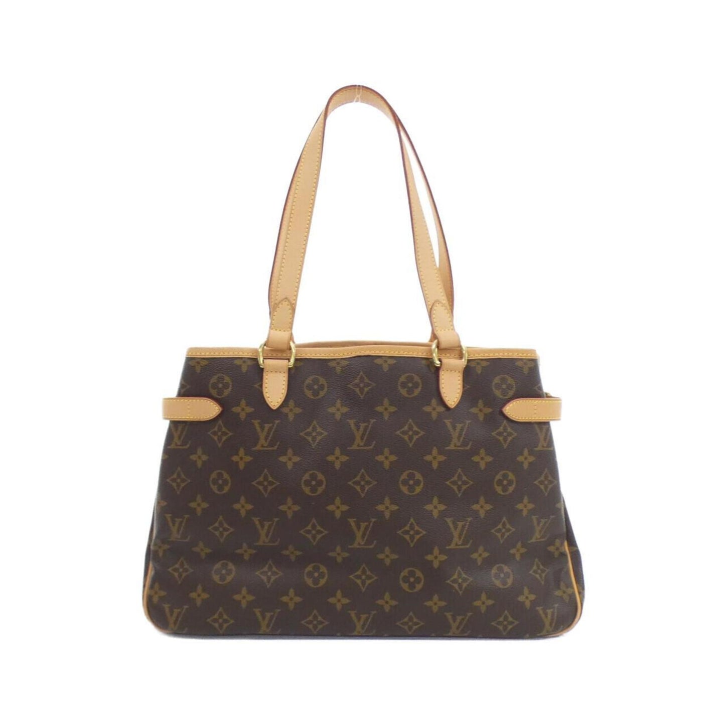 Louis Vuitton Coated Canvas Brown Handbags