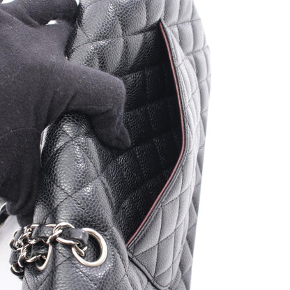 Chanel Calfskin Black Shoulder Bags
