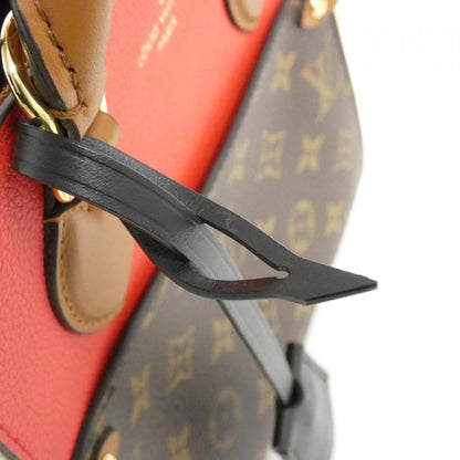 Louis Vuitton Coated Canvas Red Handbags