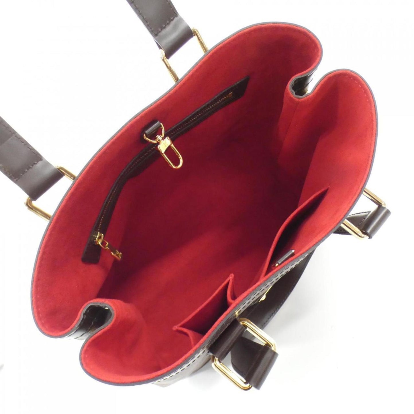 Louis Vuitton Coated Canvas Brown Handbags
