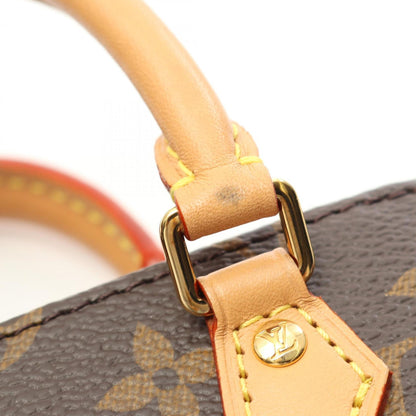 Louis Vuitton Coated Canvas Brown Handbags