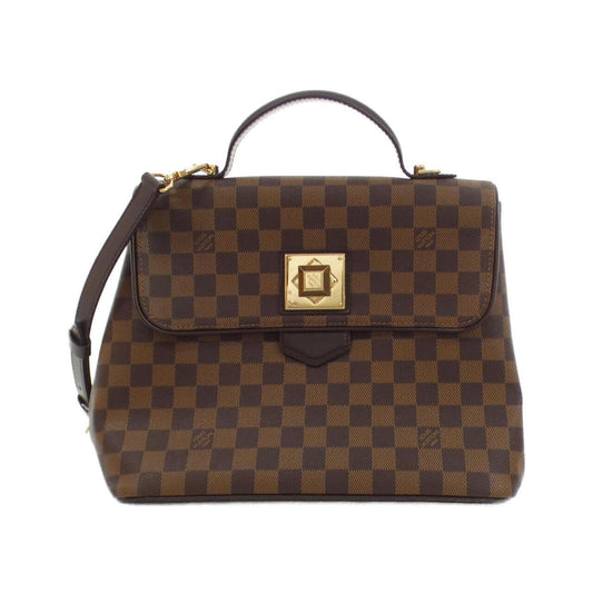 Louis Vuitton Coated Canvas Brown Handbags