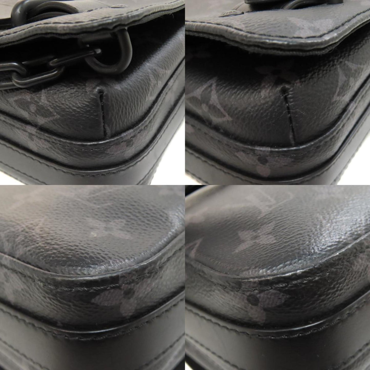 Louis Vuitton Monogram Canvas Black Shoulder Bags