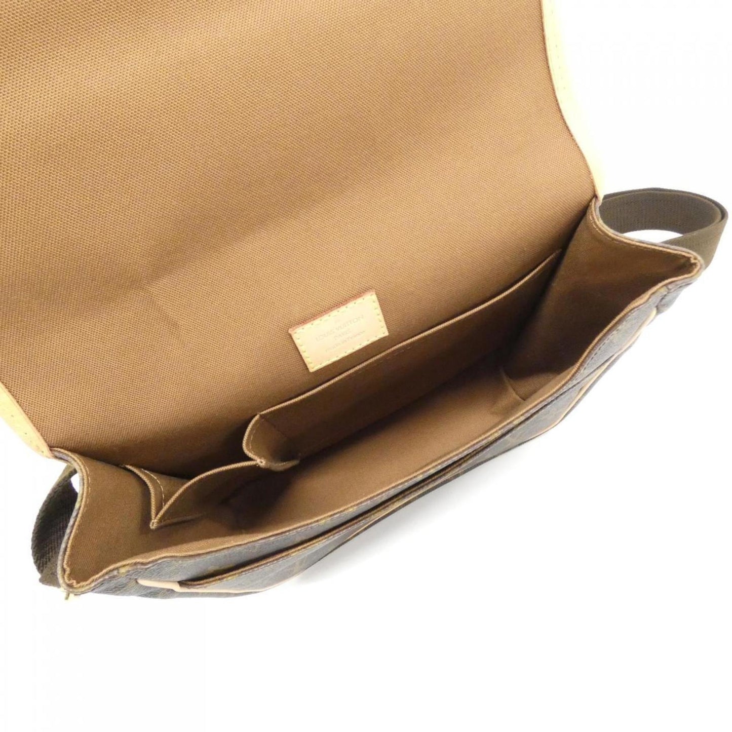 Louis Vuitton Coated Canvas Brown Shoulder Bags