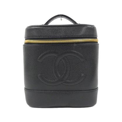 Chanel Calfskin Black Handbags