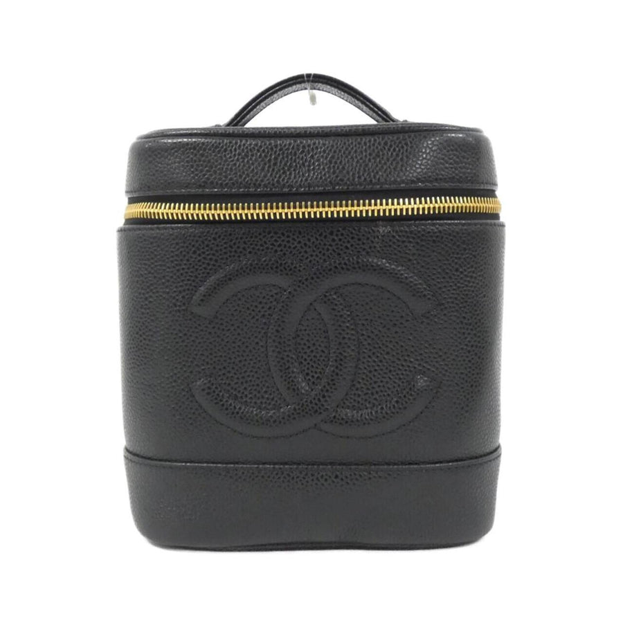Chanel Calfskin Black Handbags