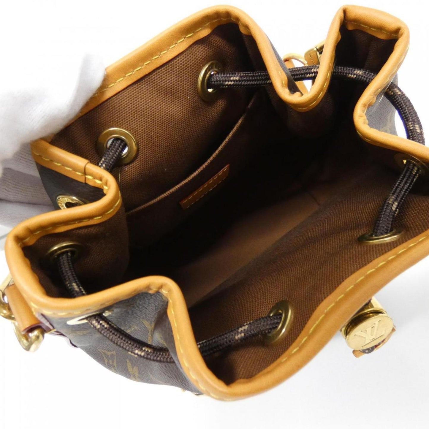 Louis Vuitton Coated Canvas Brown Handbags