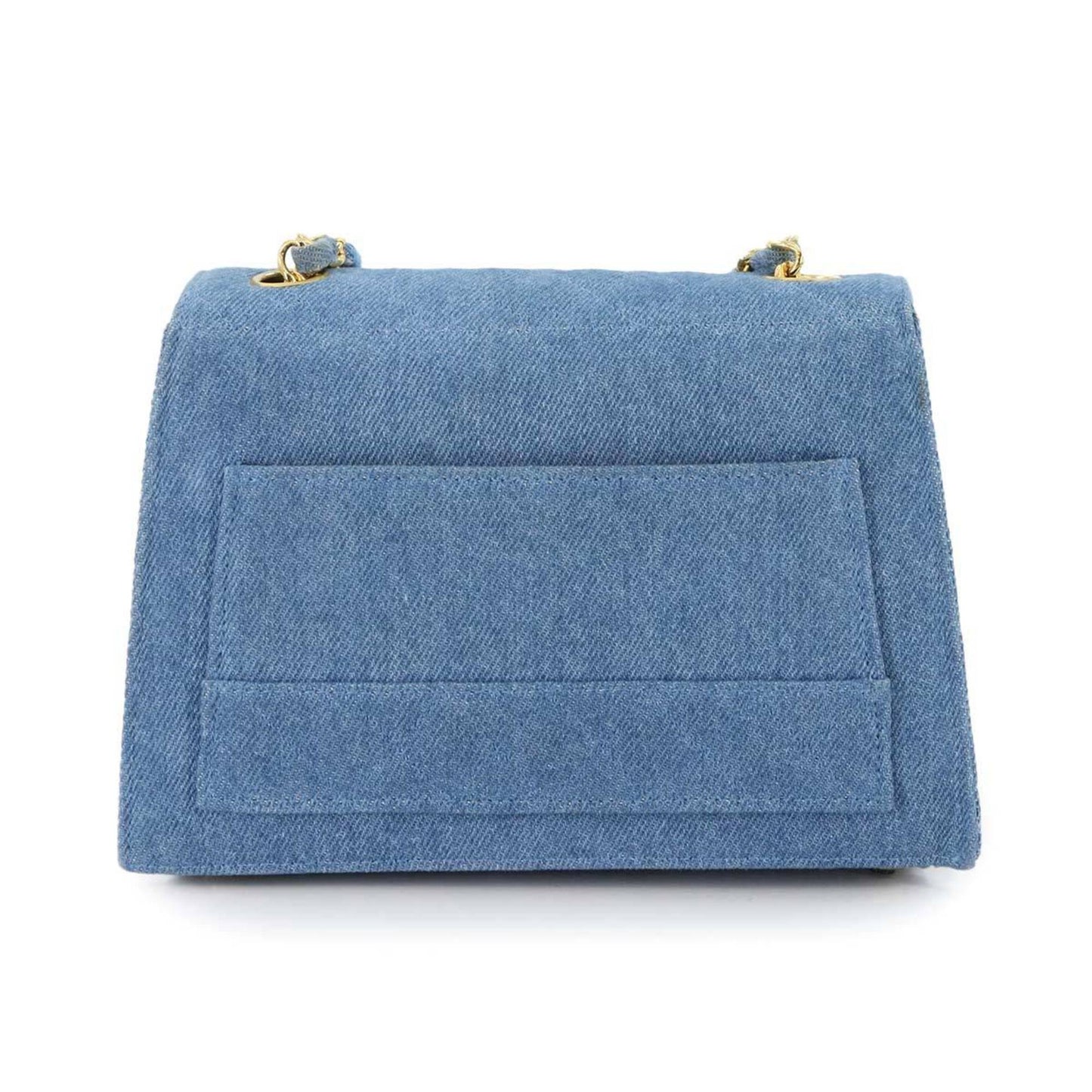 Chanel Denim Blue Shoulder Bags