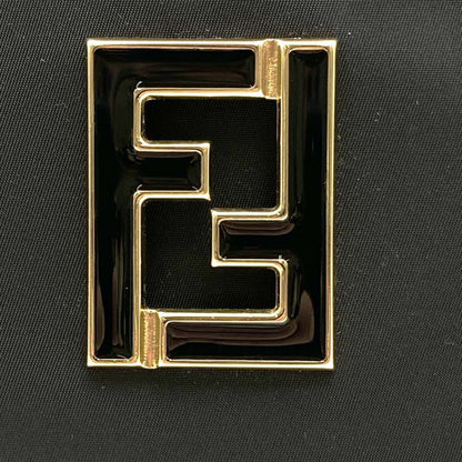 Fendi Nylon Black Shoulder Bags