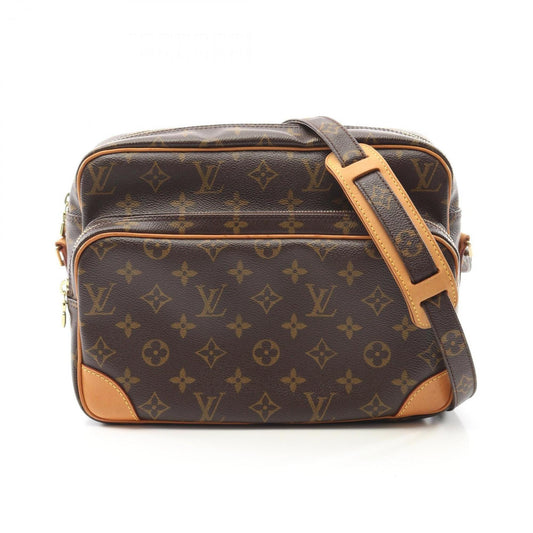 Louis Vuitton Coated Canvas Brown Shoulder Bags