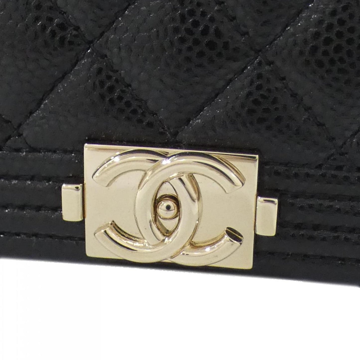 Chanel Calfskin Black Crossbody Bags