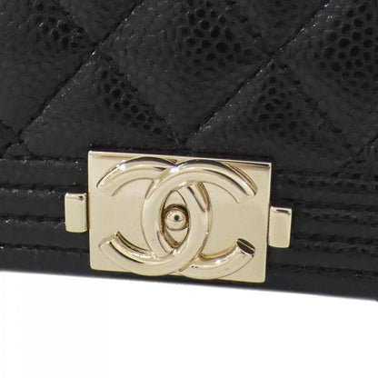 Chanel Calfskin Black Crossbody Bags