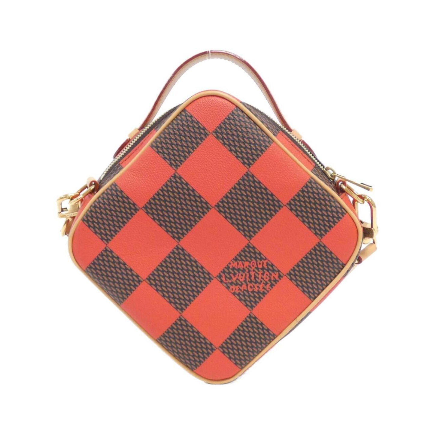 Louis Vuitton Coated Canvas Brown Shoulder Bags