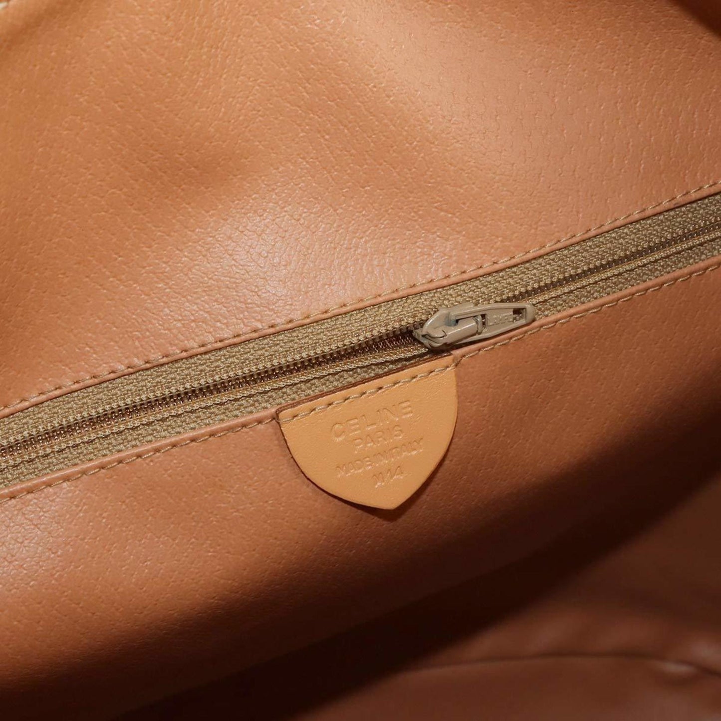 Celine Pvc Brown Shoulder Bags