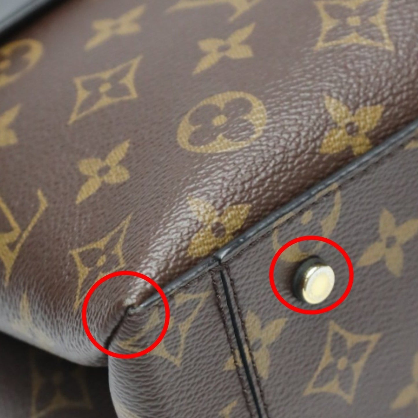 Louis Vuitton Monogram Canvas Brown Shoulder Bags