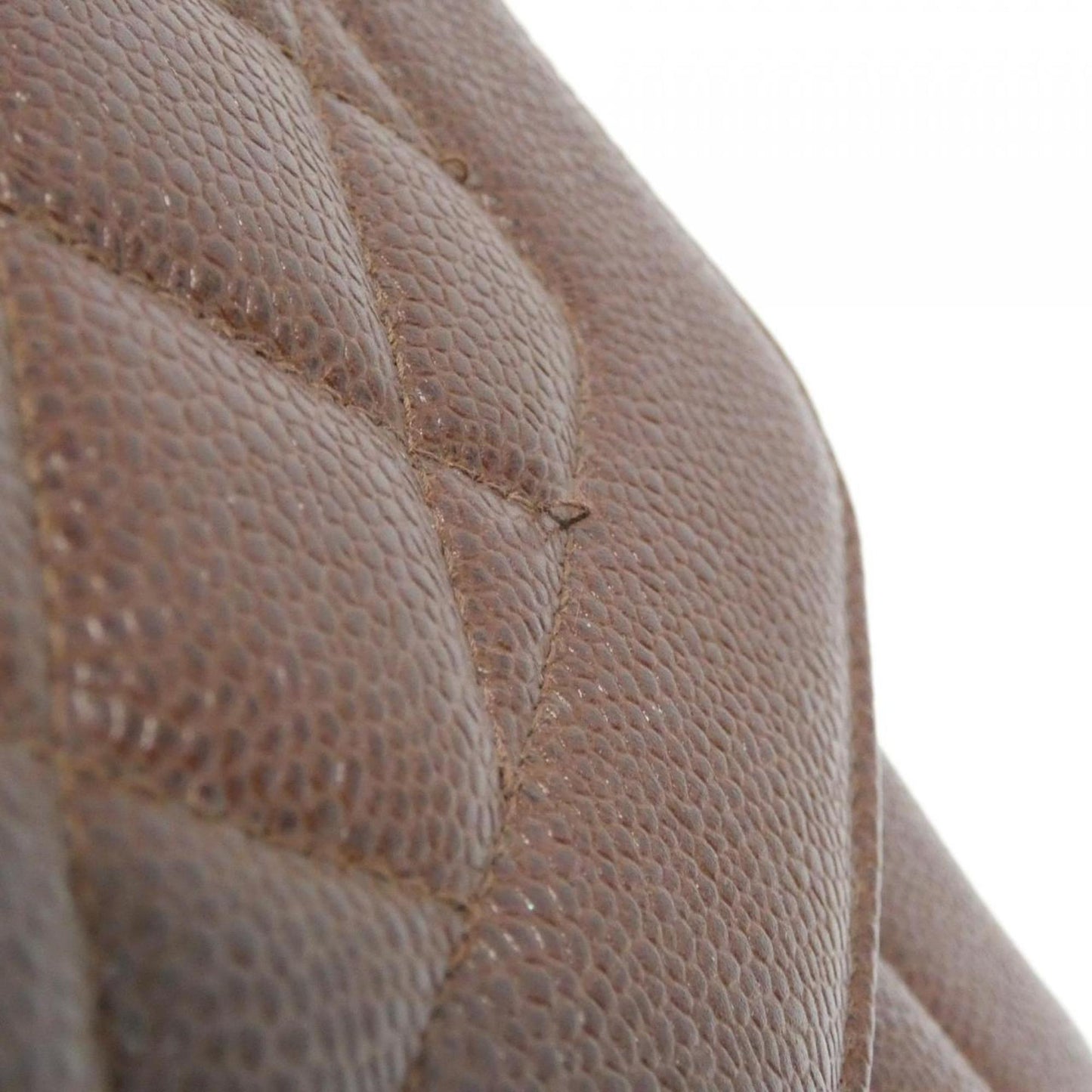 Chanel Calfskin Brown Shoulder Bags
