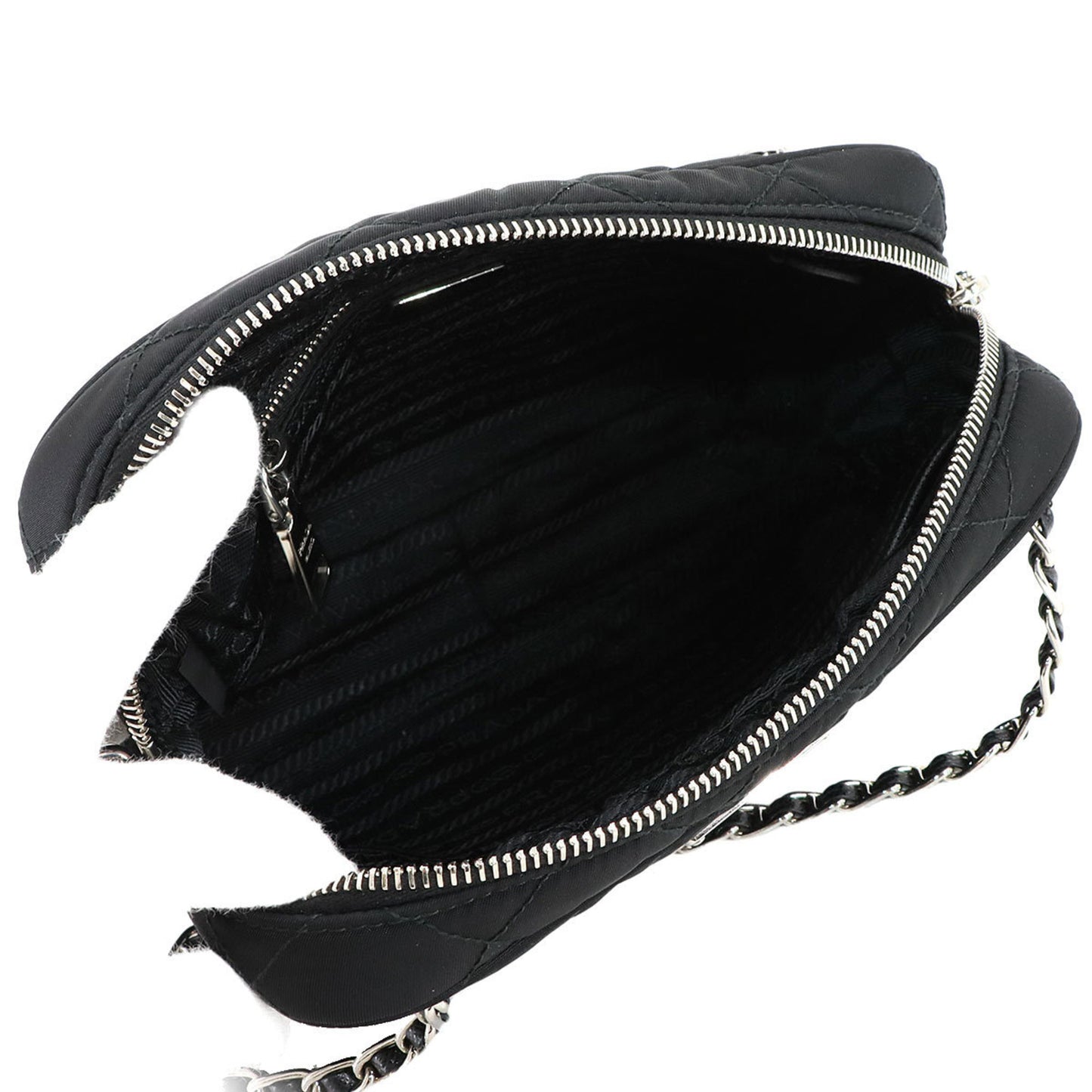 Prada Nylon Black Handbags