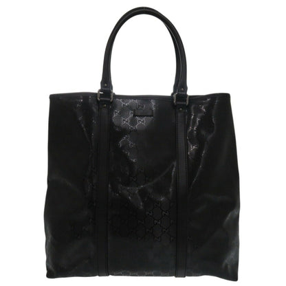 Gucci Pvc Black Tote Bags