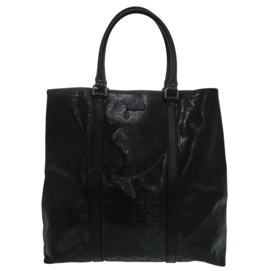 Gucci Pvc Black Tote Bags