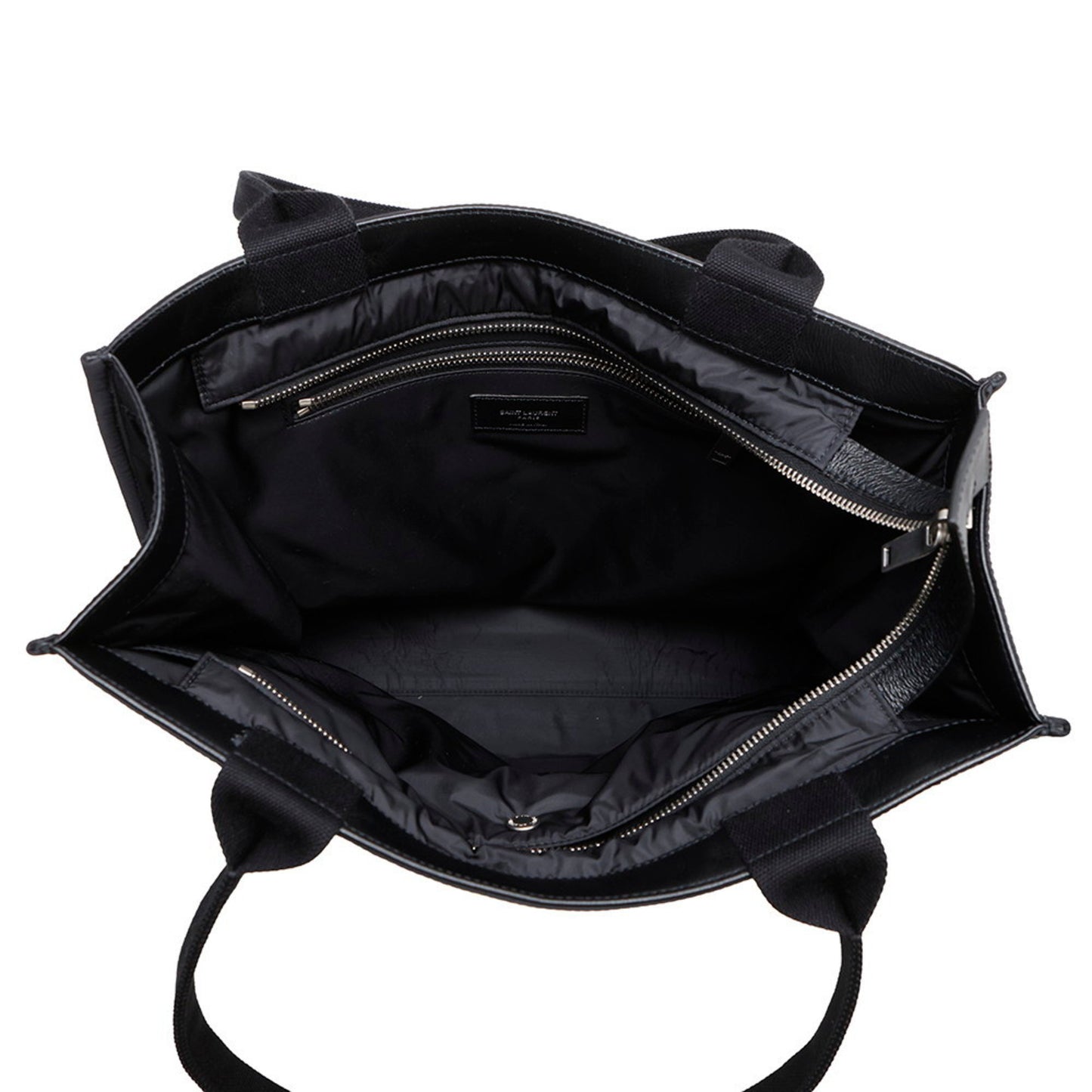 Saint Laurent Nylon Black Tote Bags
