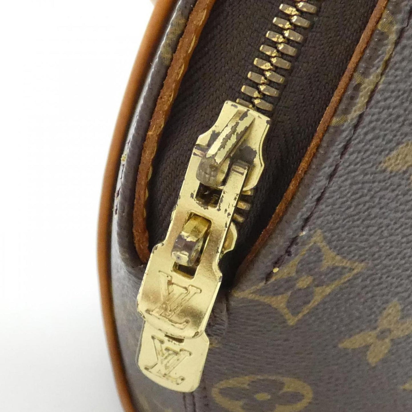 Louis Vuitton Coated Canvas Brown Handbags