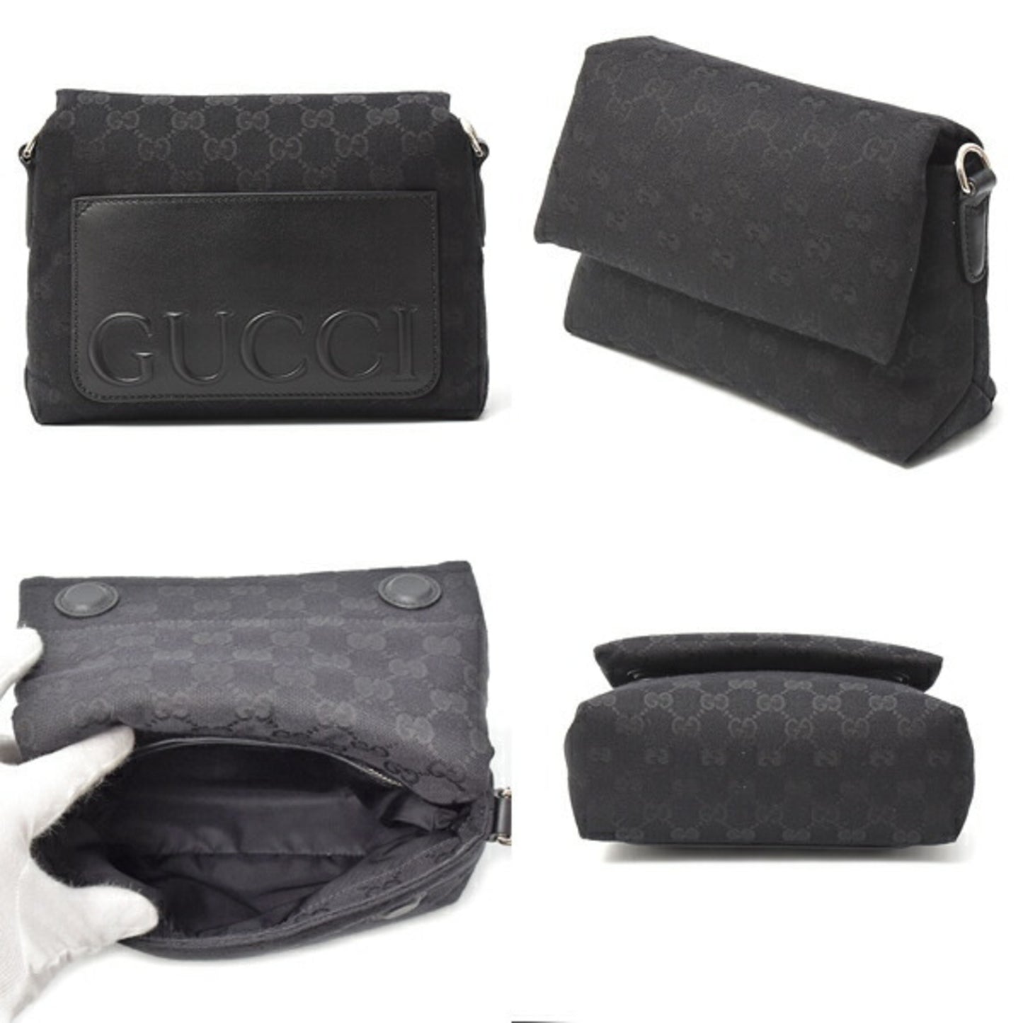 Gucci Canvas Black Handbags