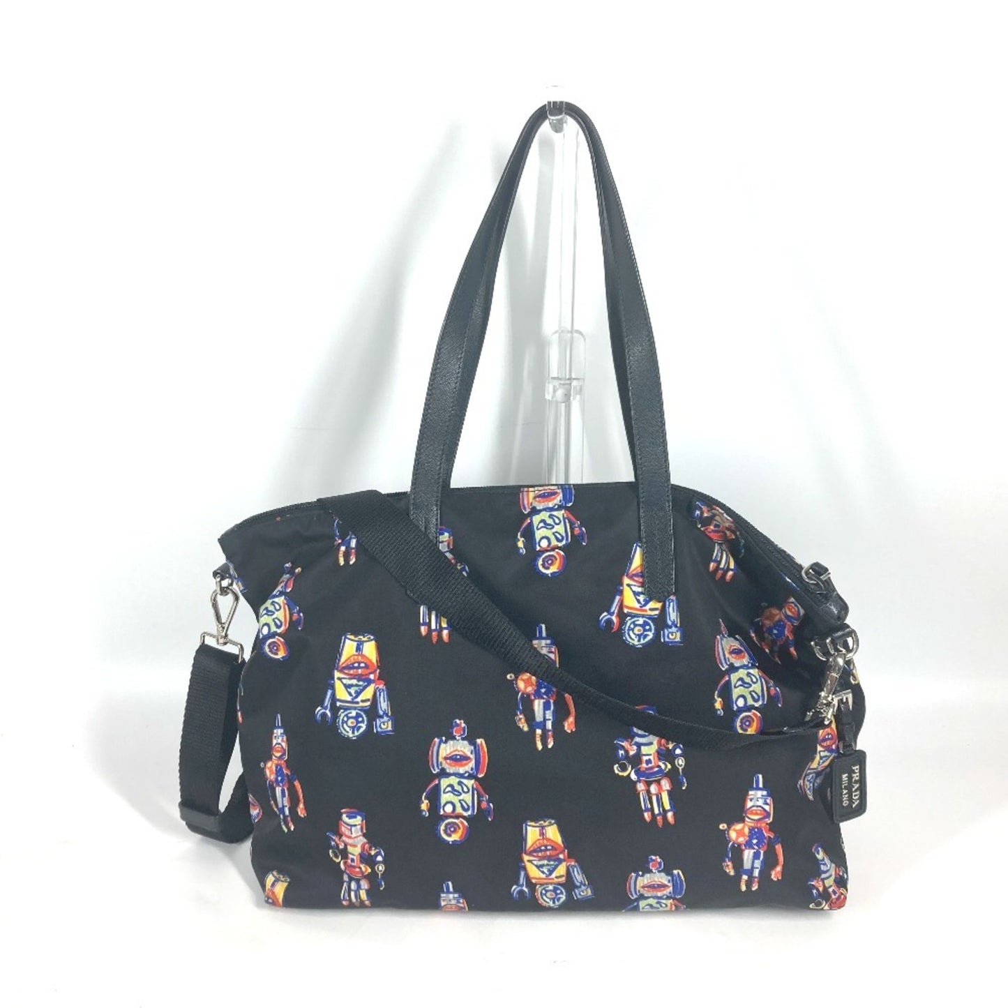 Prada Nylon Black Shoulder Bags