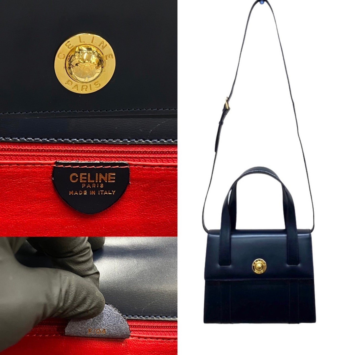 Celine Others Blue Handbags