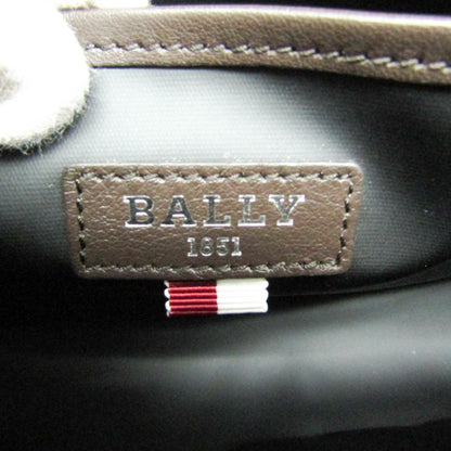 Bally Canvas Brown Shoulder Bags