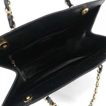Chanel Calfskin Black Handbags