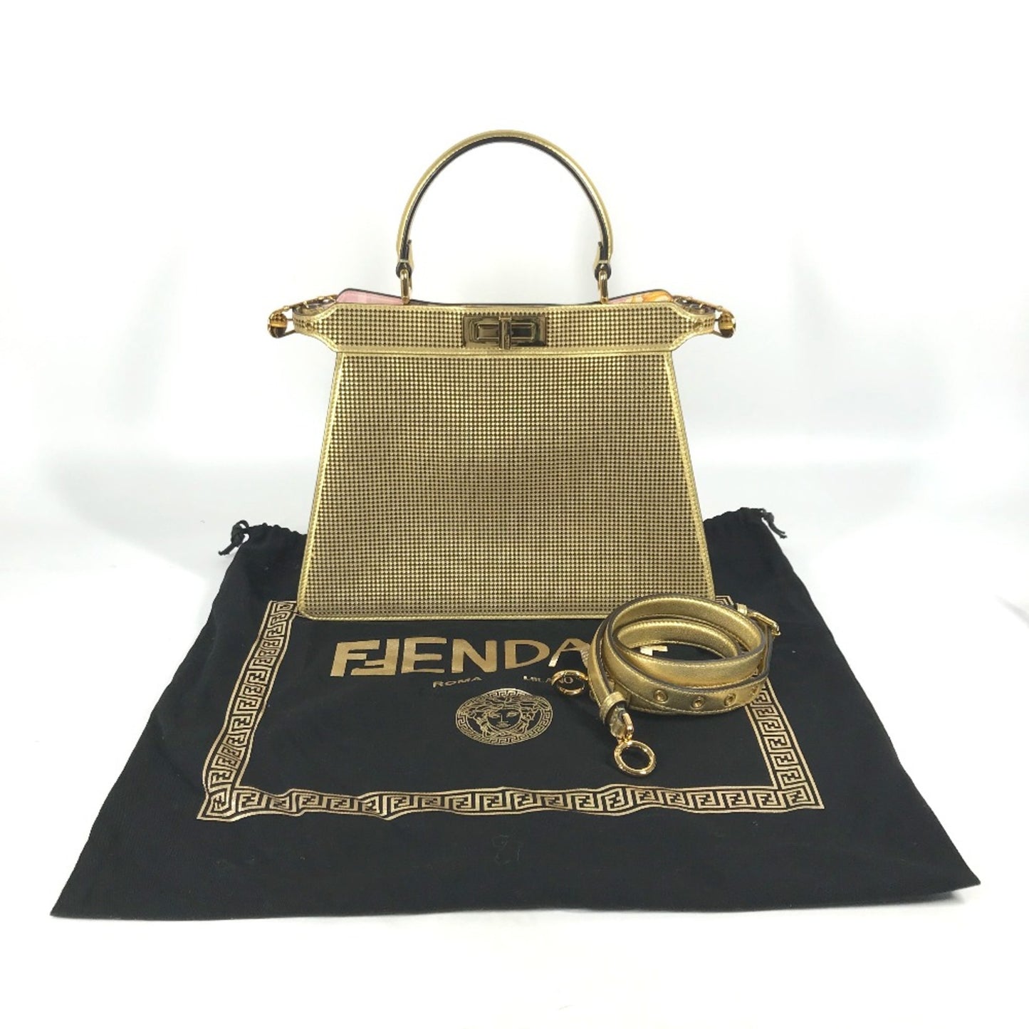 Fendi Others Gold Handbags