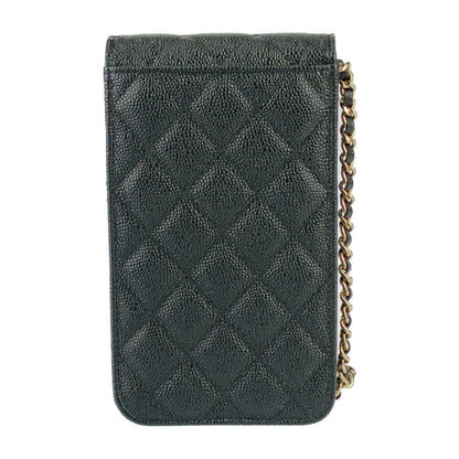 Chanel Calfskin Black Shoulder Bags