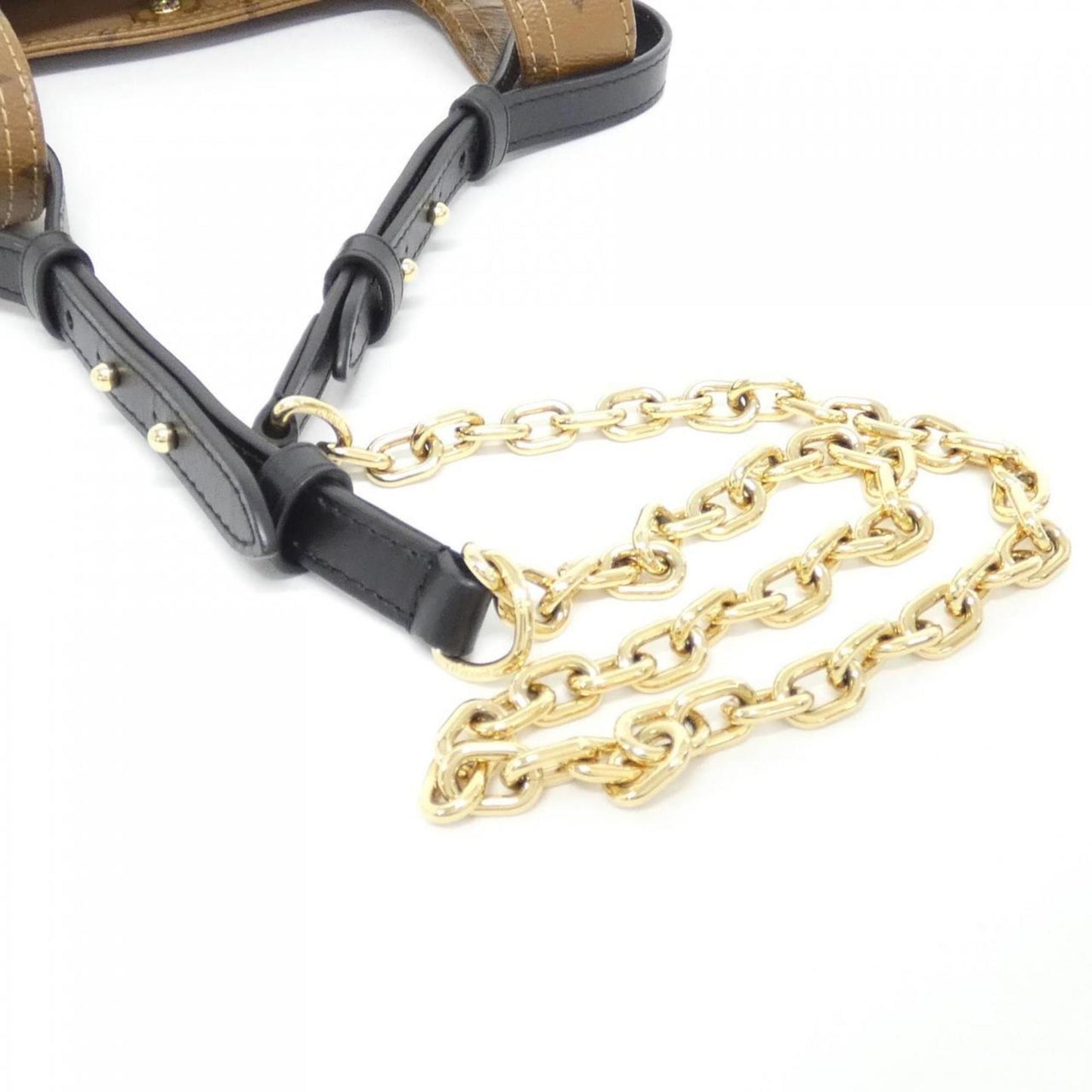 Louis Vuitton Coated Canvas Brown Shoulder Bags