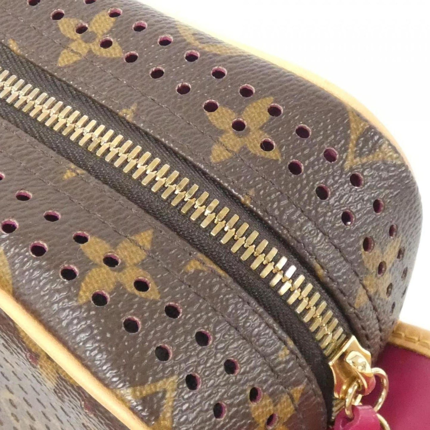 Louis Vuitton Coated Canvas Pink Shoulder Bags